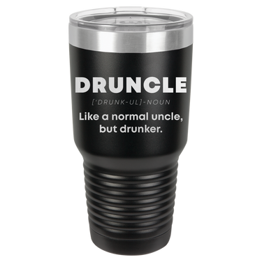 Druncle Design Coffee Tumbler